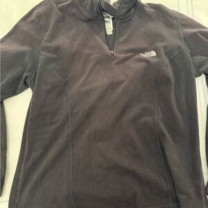The North Face Charcoal Fleece Half-Zip